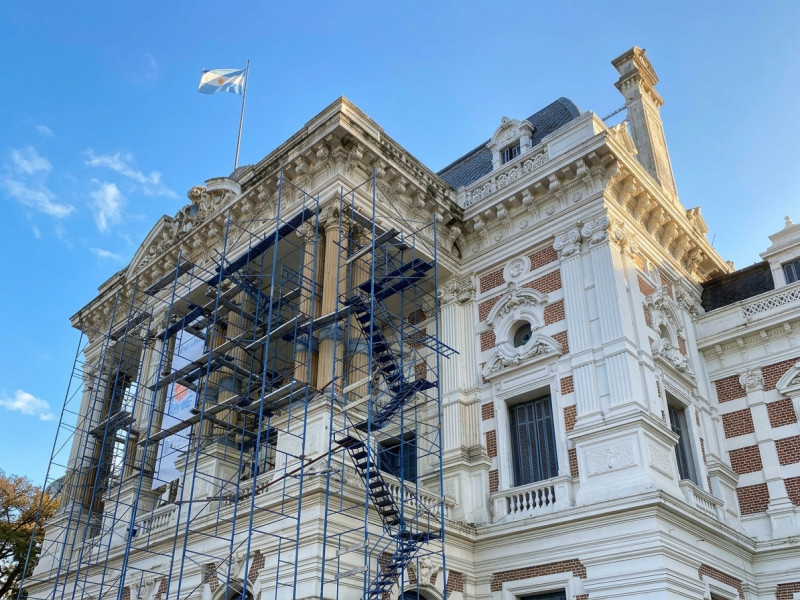 Restauración frentes Casa de Gobierno  